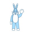 Hare Puppet Doll Icon