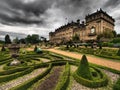 Harewood House and its beautiful English garden, Leeds, West Yorkshire, UK