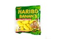 Haribo brand banana candies Royalty Free Stock Photo