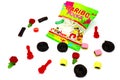 HARIBO Candies package on white background Royalty Free Stock Photo