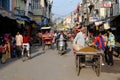 Noisy street in India