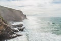 Harigton point,Coastal view, Pacific coast of New Zealand, Otago Peninsula