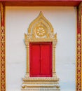 Haripunchai Temple Window frame