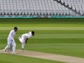 Haris Rauf Pakistan cricketer bowling for Yorkshire Royalty Free Stock Photo