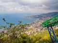 City view from the top of the Cable Car in Jounieh, Lebanon