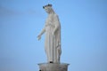 Our Lady of Lebanon on the background of blue sky