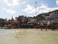 Harki pauri ghat at river ganges bank in Haridwar