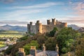 Harlech Castle at sunrise