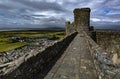 Harlech Castle in Wales, Great Britain, United Kingdom Royalty Free Stock Photo