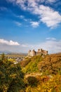 Harlech Castle in Wales, United Kingdom Royalty Free Stock Photo