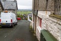 Editorial, Ffordd Pen Llech, now second steepest street in world. Barmouth, Gwynedd, North Wales, UK