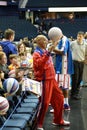Harlem Globe Trotters Curly Neal Royalty Free Stock Photo