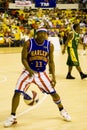 Harlem Globetrotters Basketball Action Royalty Free Stock Photo