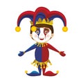 Harlequin character icon image