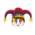 Harlequin character icon image