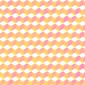 Harlequin Geometric Coloured Triangle Textured Design