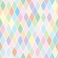 Harlequin pastel pattern