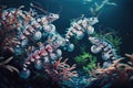 Harlequin Shrimp Fish Underwater Lush Nature by Generative AI