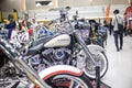 Harley Davidson Custom build Contest and Exhibition Chopper Motocycle bike show festival in Northen bike fest 2023. 20 May 2023,