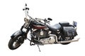 Harley davidson motorcycle Royalty Free Stock Photo