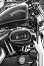 Harley Davidson Sportster. Royalty Free Stock Photo