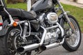 Harley Davidson Sportster 883 in Tampa, Florida Royalty Free Stock Photo