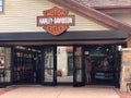 The Harley Davidson store at Disney Springs in Orlando, Florida