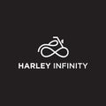 harley infinity logo or motorcycle icon