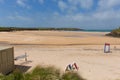 Harlyn Bay beach North Cornwall England UK near Padstow and Newquay Royalty Free Stock Photo