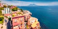 ÃÂ¡harm of the ancient cities of Europe. Wonderful summer cityscape of Naples, Italy