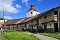 Harman fortified church Royalty Free Stock Photo