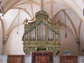 Harman, Romania, July 2017: Harman fortified Church organ