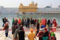 Harmandir Sahib (Golden Temple) Royalty Free Stock Photo