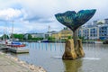 Harmonia fountain sculpture in Turku