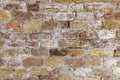 Harmonic patter of old red brick wall i