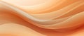Harmonious waves of brown, beige, and orange in an abstract organic texture background, a soothing visual, Ai Generated Royalty Free Stock Photo