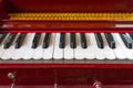 Harmonium Instrument Detail Keys