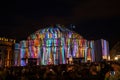 Harmonium project Edinburgh vertical projection