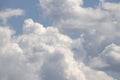 Harmony air cumulus congestus clouds natural inspiration day Royalty Free Stock Photo