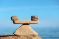 Harmony balance of stones Royalty Free Stock Photo