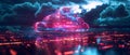 Harmony in the Cloud: Syncing Data Elegantly. Concept Cloud Storage, Data Synchronization,