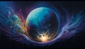 Harmony of the Cosmos: A Mesmerizing Depiction Made with Generative AI