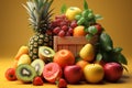 A harmony of fruits and juices for a nourishing experience