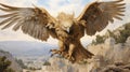 Harmony of Harpies: Enchanting AI Art Unveils Ancient Greek Myth