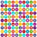 100 harmony icons set color