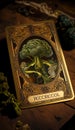 Harmony\'s Harvest: An AI Generated Tarot Card Celebrating the Broccoli Spirit