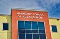 Harmony School of Advancement exterior in Houston, TX.
