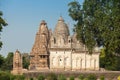 Harmony Temple - Khajuraho Group of Monuments, Madhya Pradesh, India Royalty Free Stock Photo