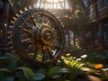 Harmony of Time: Mechanical Clocks and Gears in Nature