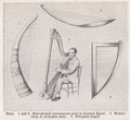 Vintage illustration of the Harp 1900s.